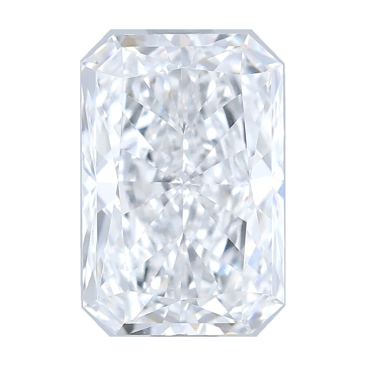 1.56 ct radiant lab-grown diamond, D color, VVS2 clarity, IGI certified, still from its 360° video