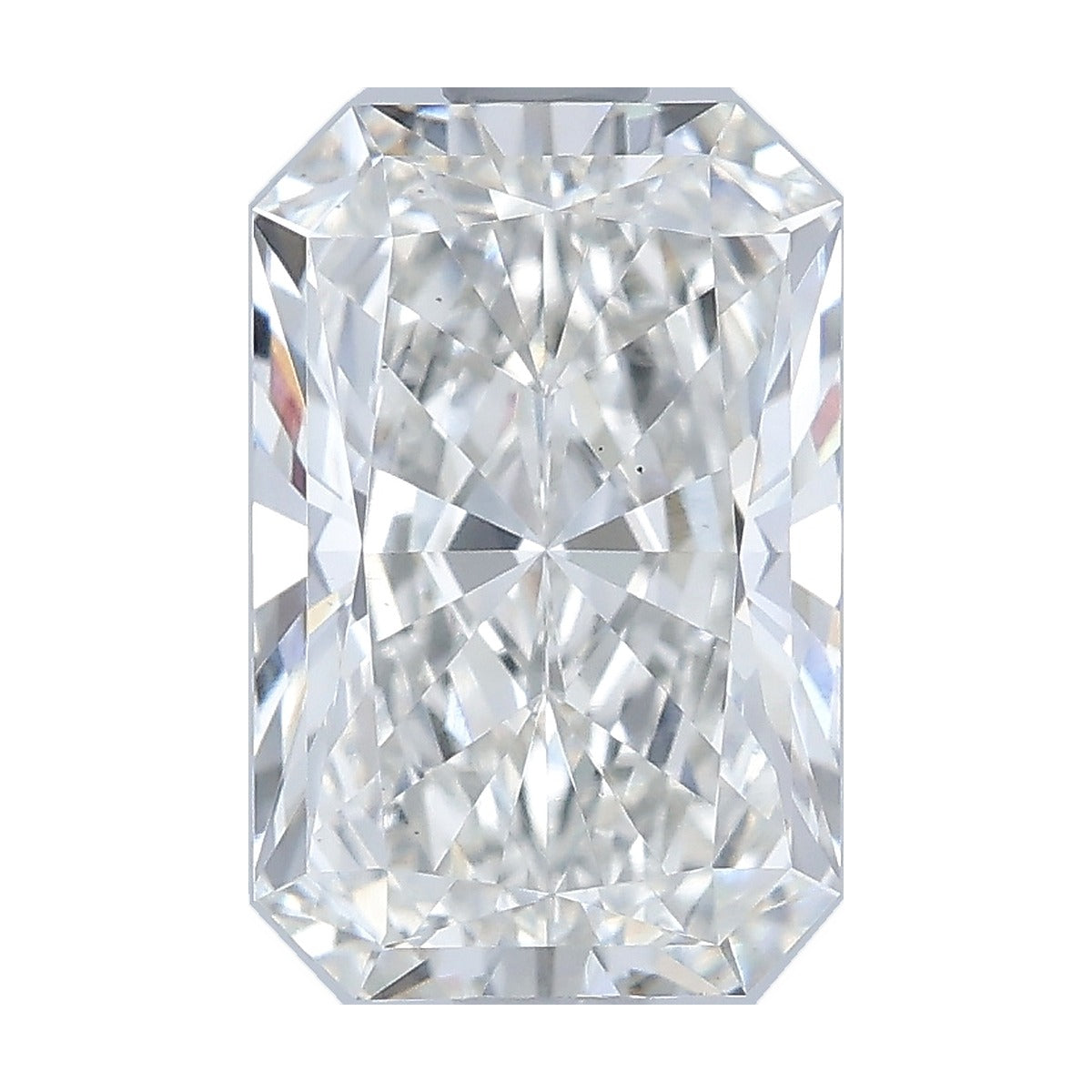 1.56 ct radiant lab-grown diamond, F color, VS1 clarity, IGI certified, still from its 360° video