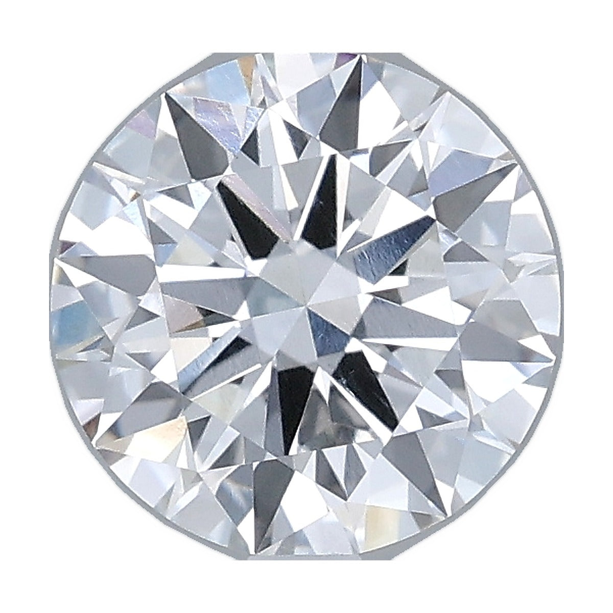 1.56 ct round lab-grown diamond, D color, VS1 clarity, IGI certified, still from its 360° video