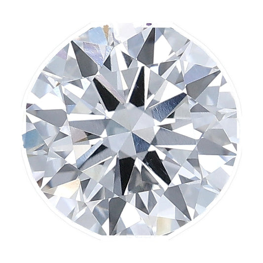 1.56 ct round lab-grown diamond, D color, VS1 clarity, IGI certified, still from its 360° video