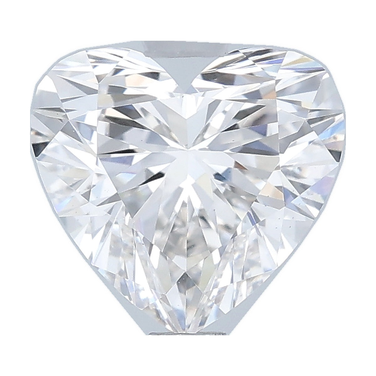 1.57 ct heart lab-grown diamond, G color, VS1 clarity, IGI certified, still from its 360° video