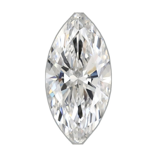 1.57 ct marquise lab-grown diamond, D color, VS1 clarity, IGI certified, still from its 360° video