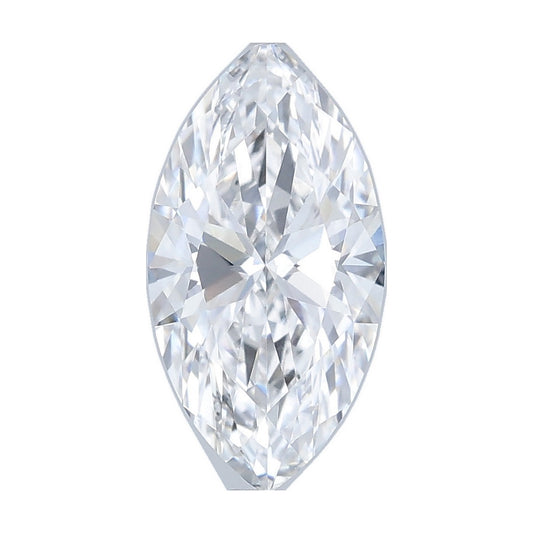 1.57 ct marquise lab-grown diamond, E color, VVS2 clarity, IGI certified, still from its 360° video