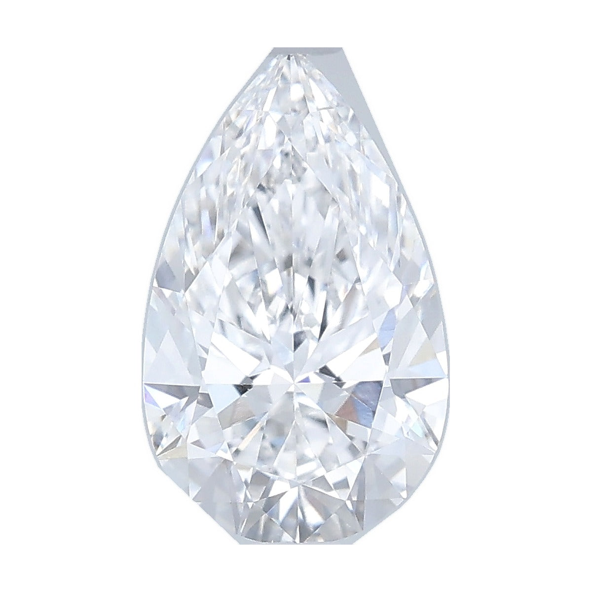 1.57 ct pear lab-grown diamond, D color, VVS1 clarity, IGI certified, still from its 360° video