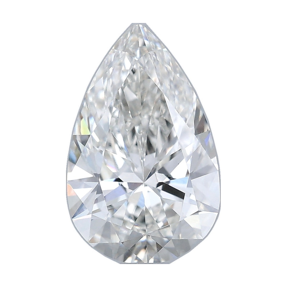1.57 ct pear lab-grown diamond, F color, VS1 clarity, IGI certified, still from its 360° video