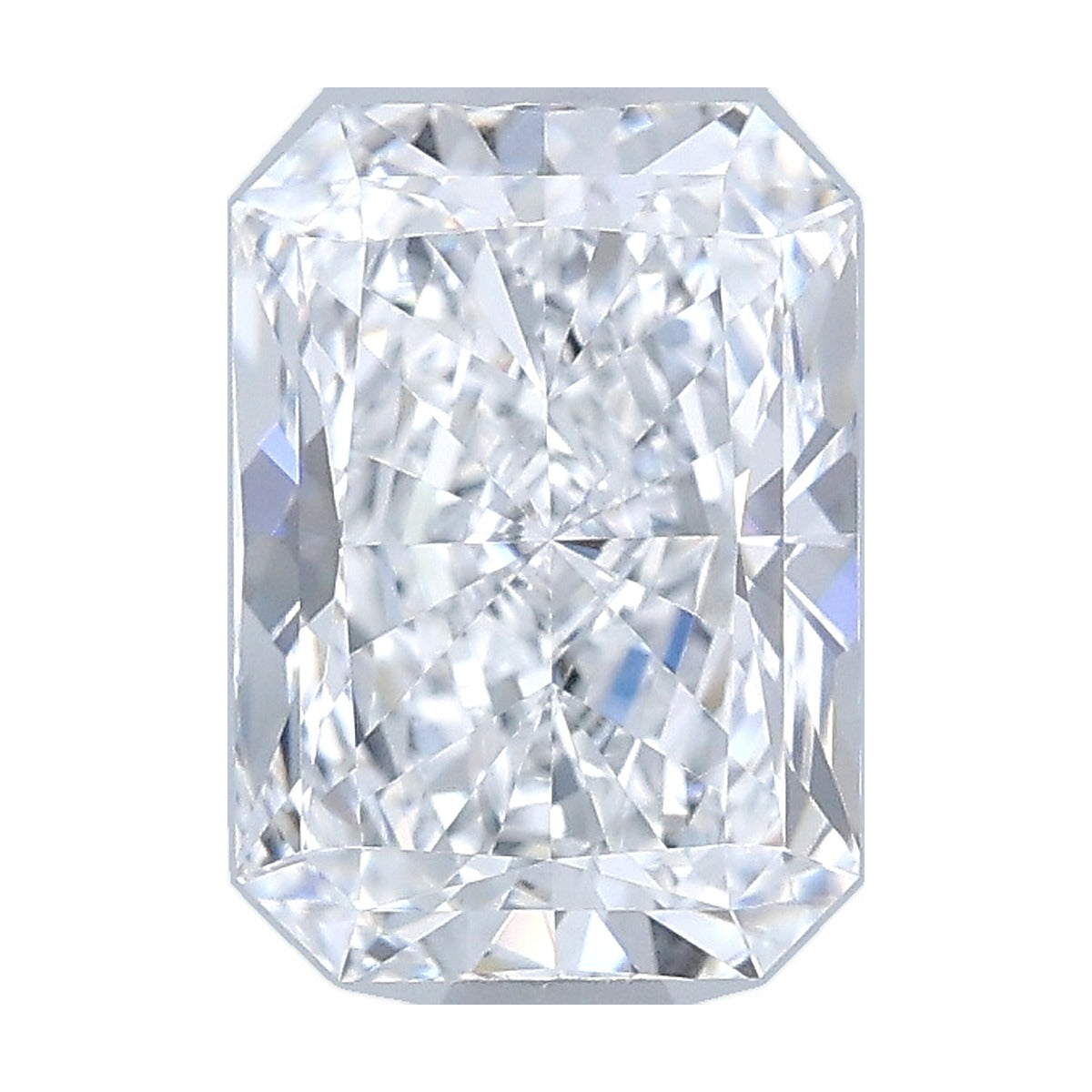 1.57 ct radiant lab-grown diamond, D color, VVS1 clarity, IGI certified, still from its 360° video