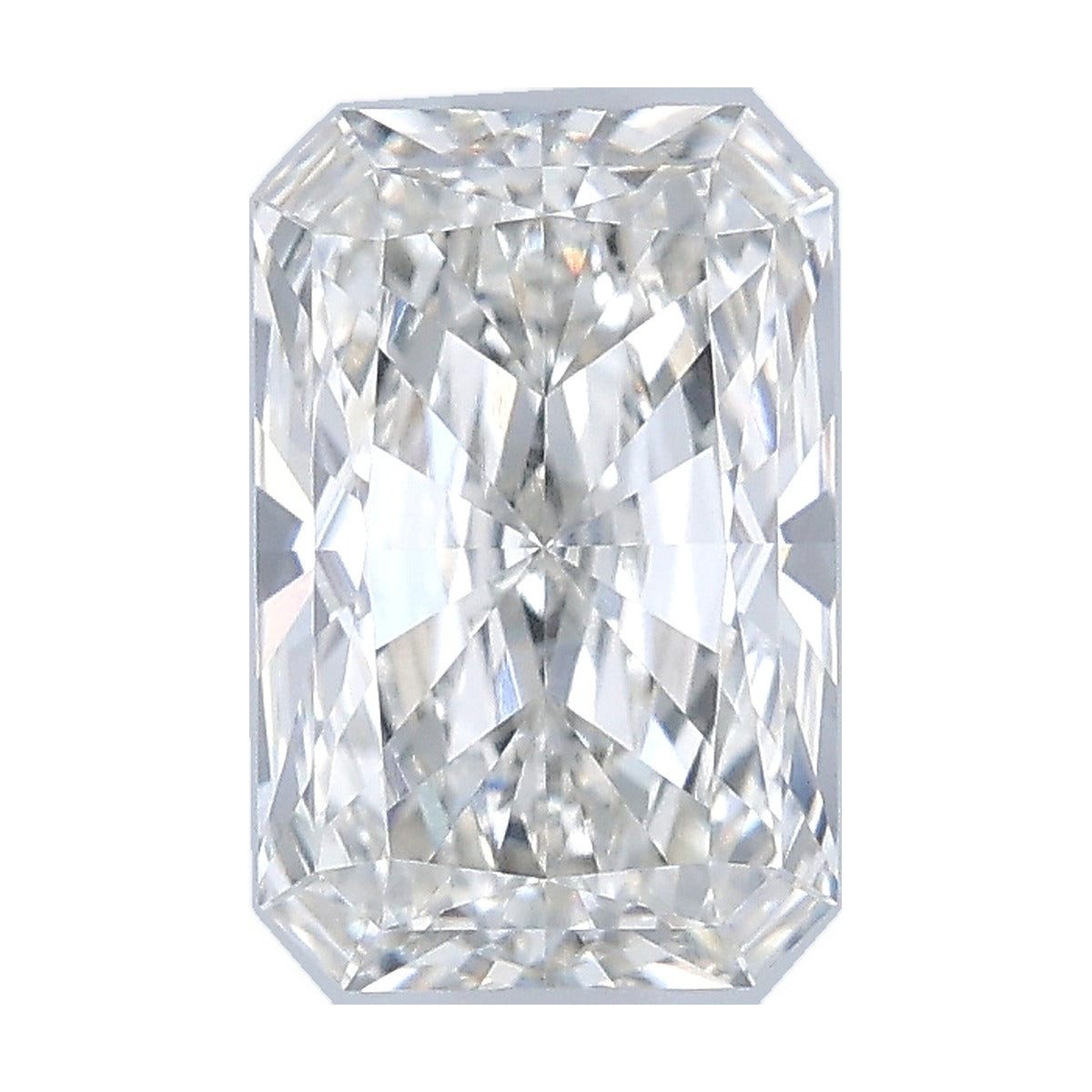 1.57 ct radiant lab-grown diamond, G color, VVS2 clarity, IGI certified, still from its 360° video