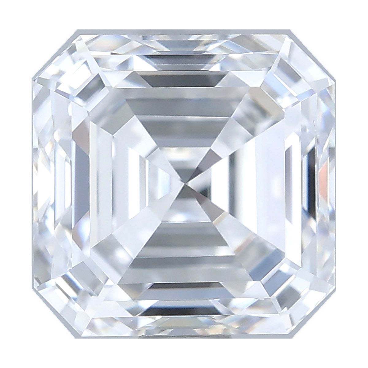 1.58 ct asscher lab-grown diamond, D color, VS1 clarity, IGI certified, still from its 360° video