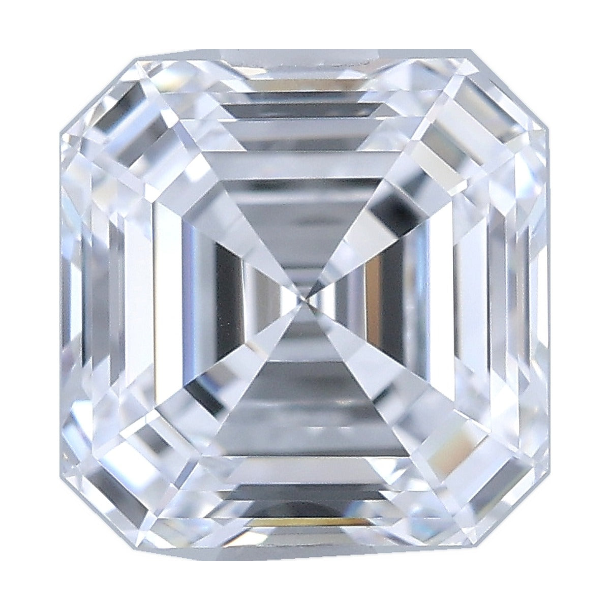 1.58 ct asscher lab-grown diamond, E color, VVS1 clarity, GIA certified, still from its 360° video