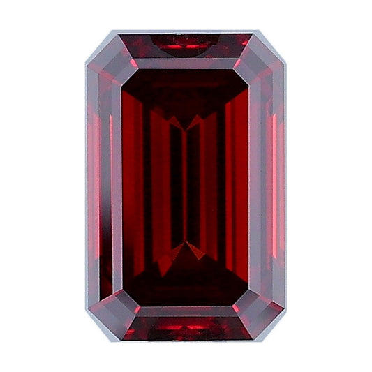1.58 ct emerald lab-grown diamond, fancy brownish orange, VVS2 clarity, IGI certified, still from its 360° video