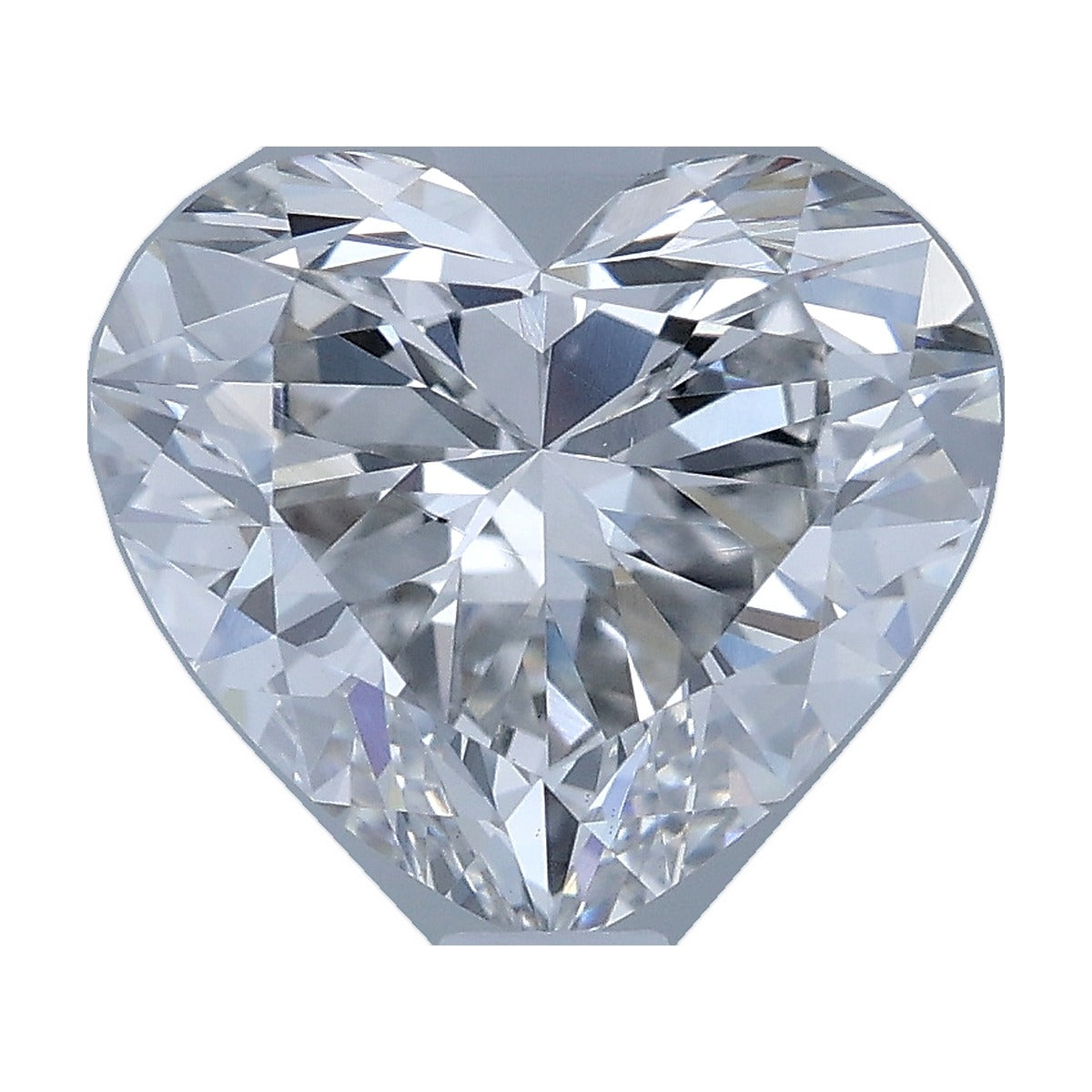 1.58 ct heart lab-grown diamond, G color, VS1 clarity, IGI certified, still from its 360° video