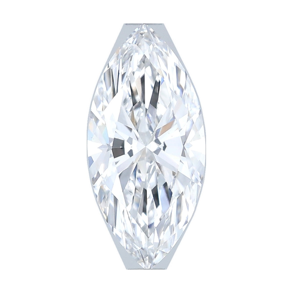 1.58 ct marquise lab-grown diamond, D color, VS1 clarity, IGI certified, still from its 360° video