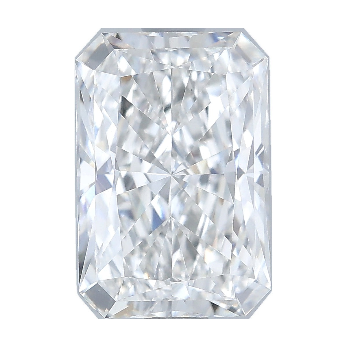 1.58 ct radiant lab-grown diamond, E color, VVS2 clarity, IGI certified, still from its 360° video
