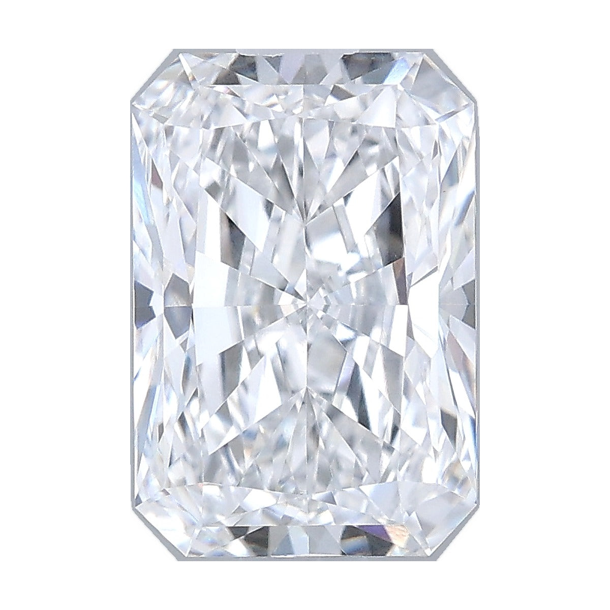 1.59 ct radiant lab-grown diamond, D color, VVS2 clarity, IGI certified, still from its 360° video
