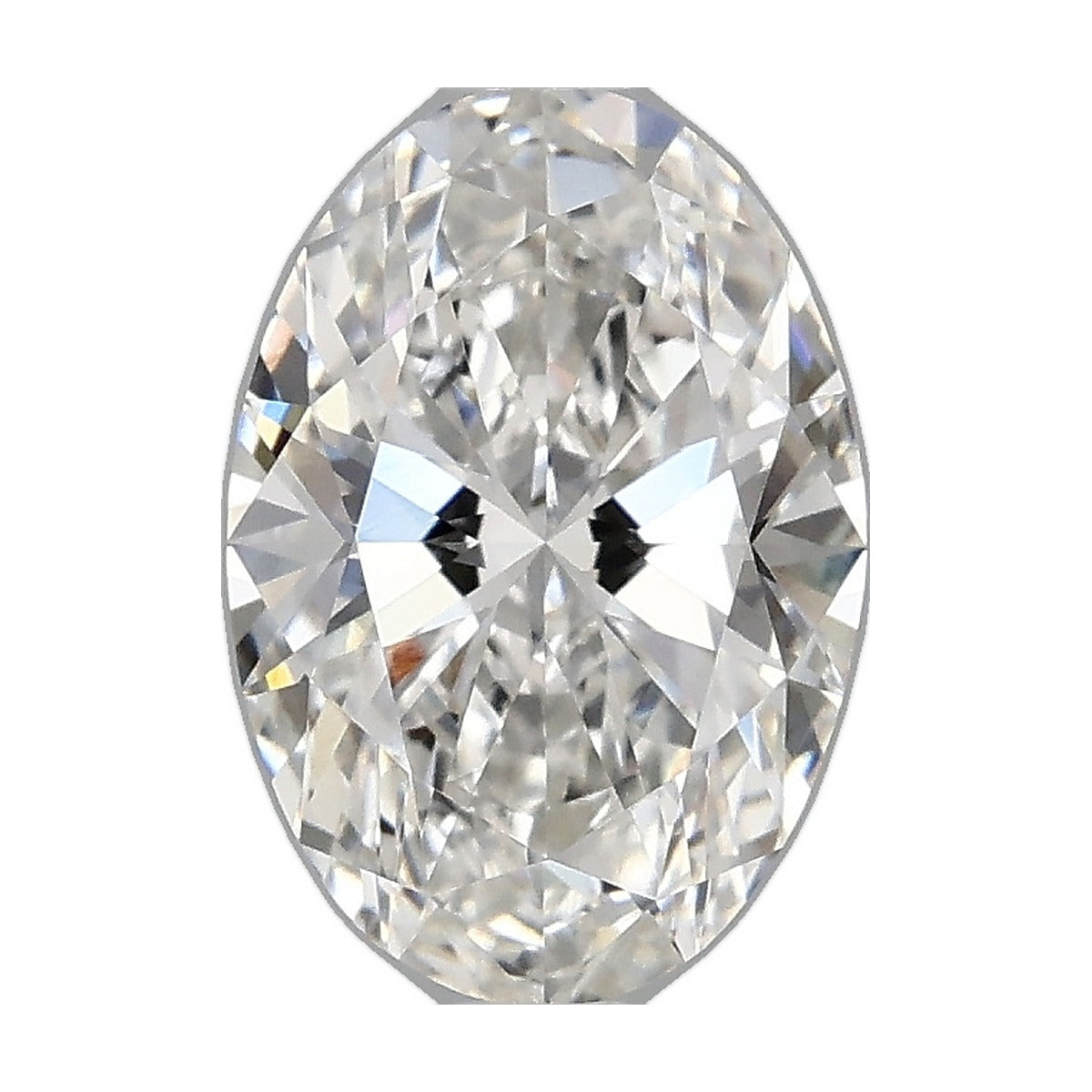 1.62 ct oval lab-grown diamond, F color, IF clarity, IGI certified, still from its 360° video