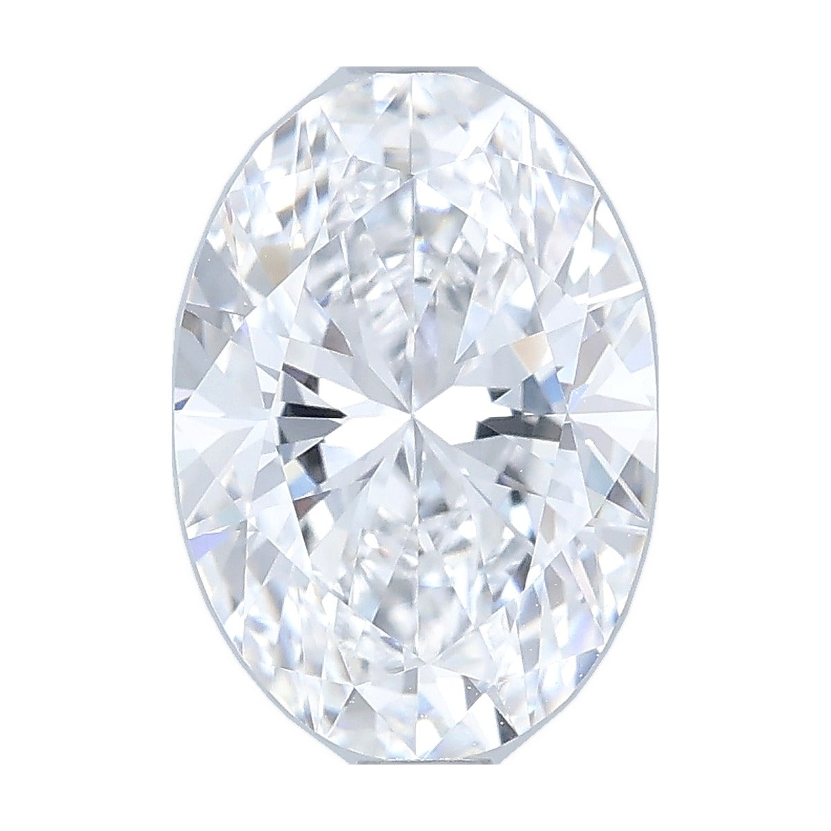1.70 ct oval lab-grown diamond, D color, VVS2 clarity, IGI certified, still from its 360° video
