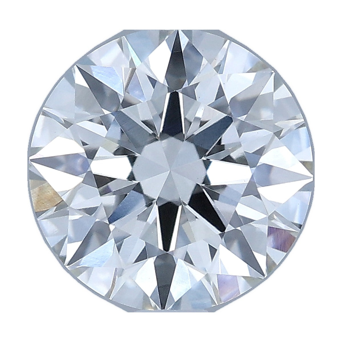 1.70 ct round lab-grown diamond, G color, VS1 clarity, IGI certified, still from its 360° video