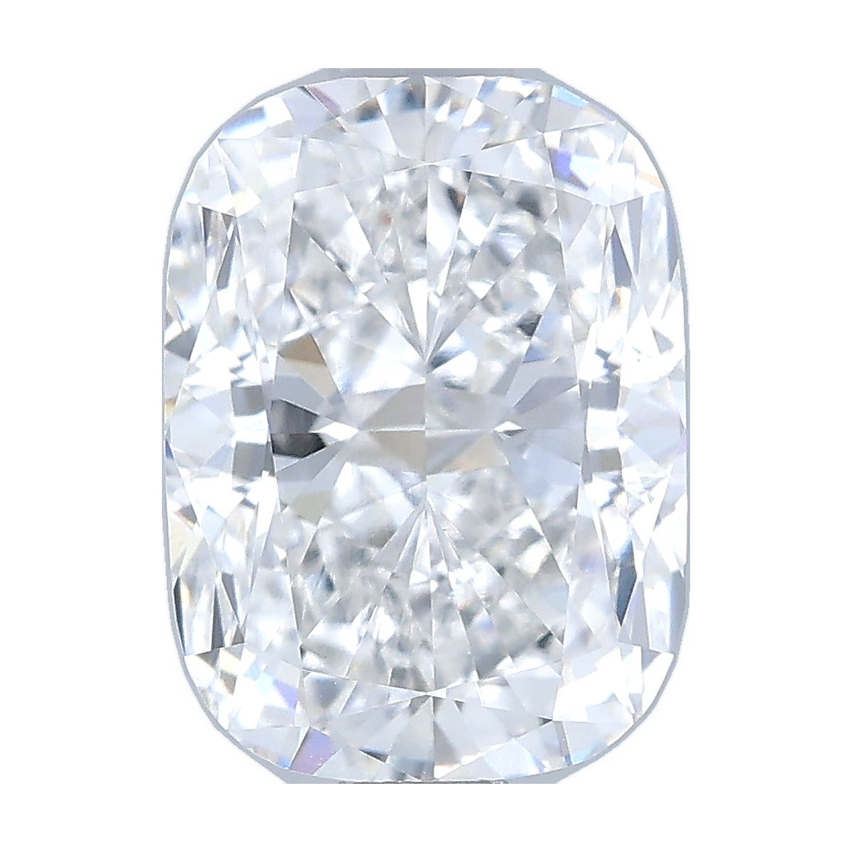 1.71 ct elongated cushion lab-grown diamond, E color, VS1 clarity, IGI certified, still from its 360° video