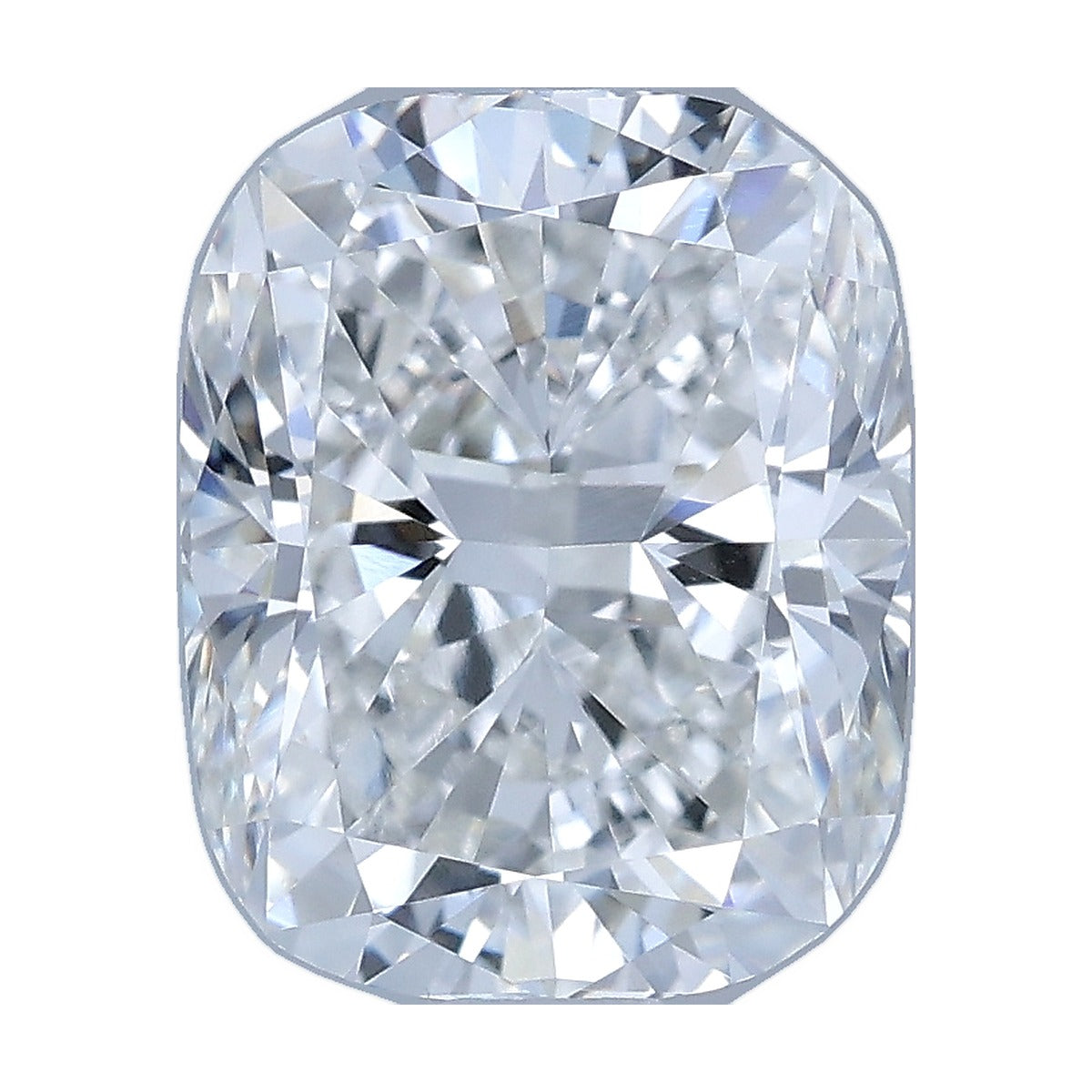 1.71 ct elongated cushion lab-grown diamond, F color, VVS2 clarity, IGI certified, still from its 360° video
