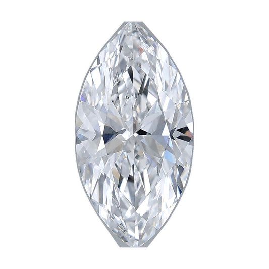 1.71 ct marquise lab-grown diamond, D color, VVS1 clarity, IGI certified, still from its 360° video