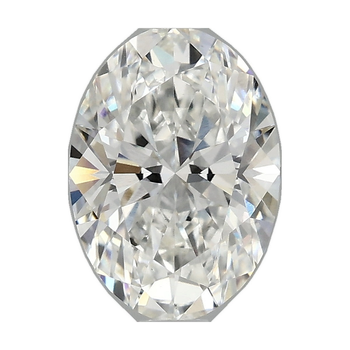 1.71 ct oval lab-grown diamond, F color, VS1 clarity, IGI certified, still from its 360° video