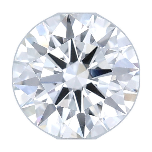 1.71 ct round lab-grown diamond, E color, VVS1 clarity, IGI certified, still from its 360° video