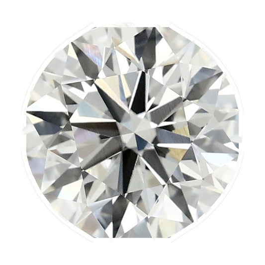 1.71 ct round lab-grown diamond, F color, VS1 clarity, IGI certified, still from its 360° video