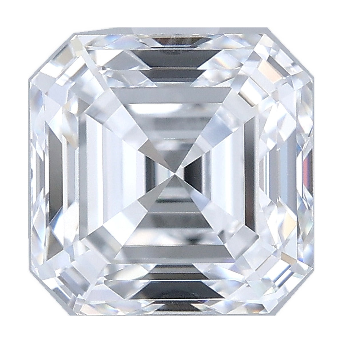 1.72 ct asscher lab-grown diamond, D color, VS1 clarity, IGI certified, still from its 360° video
