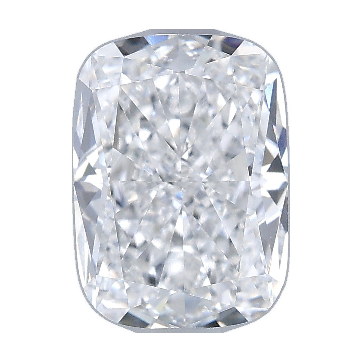 1.72 ct elongated cushion lab-grown diamond, D color, VVS2 clarity, IGI certified, still from its 360° video