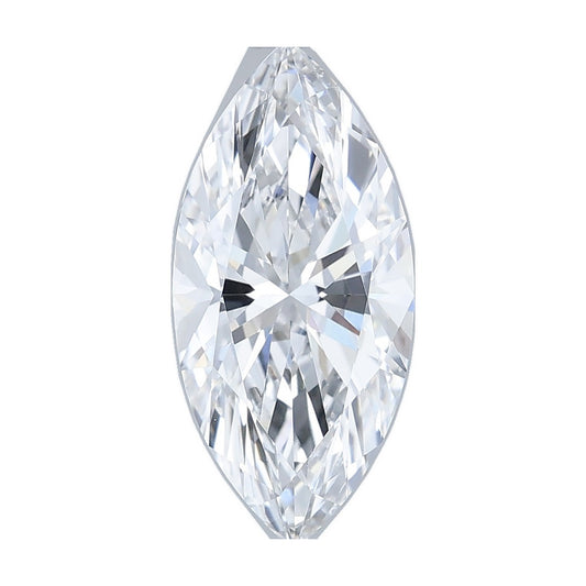 1.73 ct marquise lab-grown diamond, D color, VVS2 clarity, IGI certified, still from its 360° video