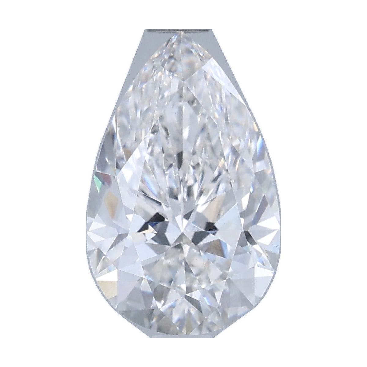 1.73 ct pear lab-grown diamond, F color, VS1 clarity, IGI certified, still from its 360° video