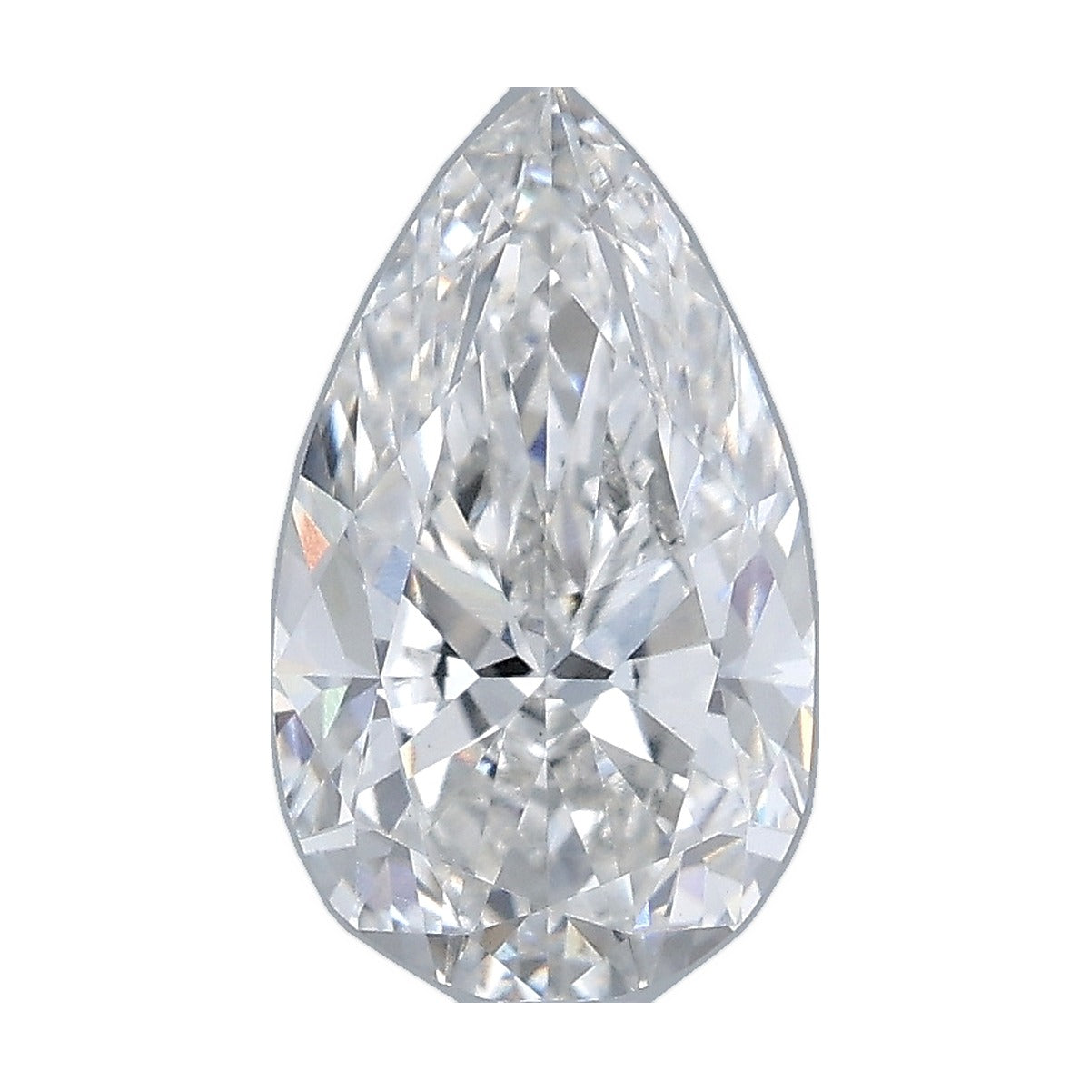 1.73 ct pear lab-grown diamond, F color, VS1 clarity, IGI certified, still from its 360° video