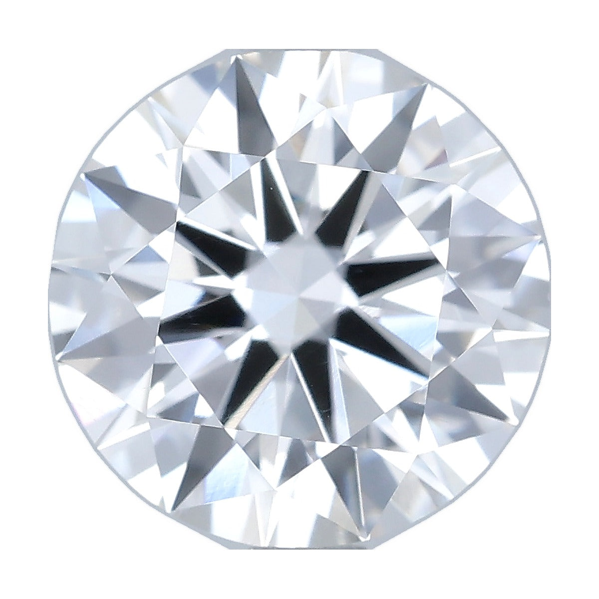 1.73 ct round lab-grown diamond, F color, VVS2 clarity, IGI certified, still from its 360° video