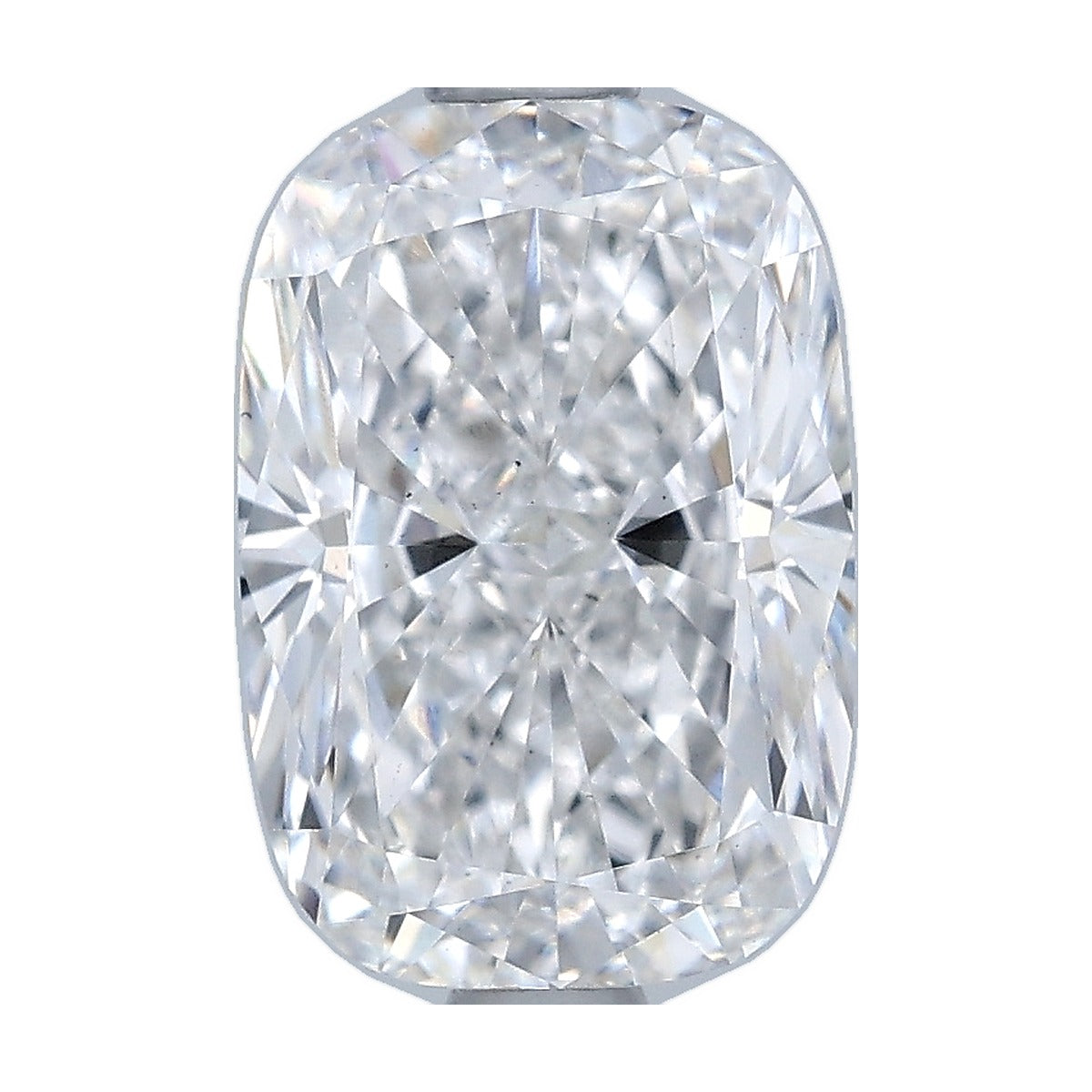 1.74 ct elongated cushion lab-grown diamond, E color, VS1 clarity, IGI certified, still from its 360° video