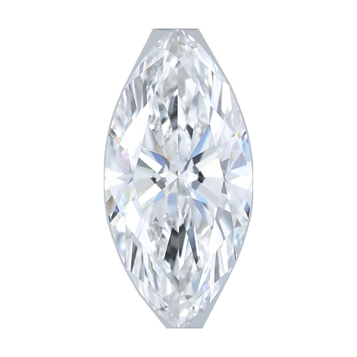 1.74 ct marquise lab-grown diamond, E color, VS1 clarity, IGI certified, still from its 360° video