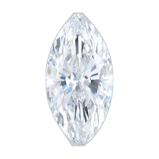 1.75 ct marquise lab-grown diamond, E color, VS1 clarity, IGI certified, still from its 360° video