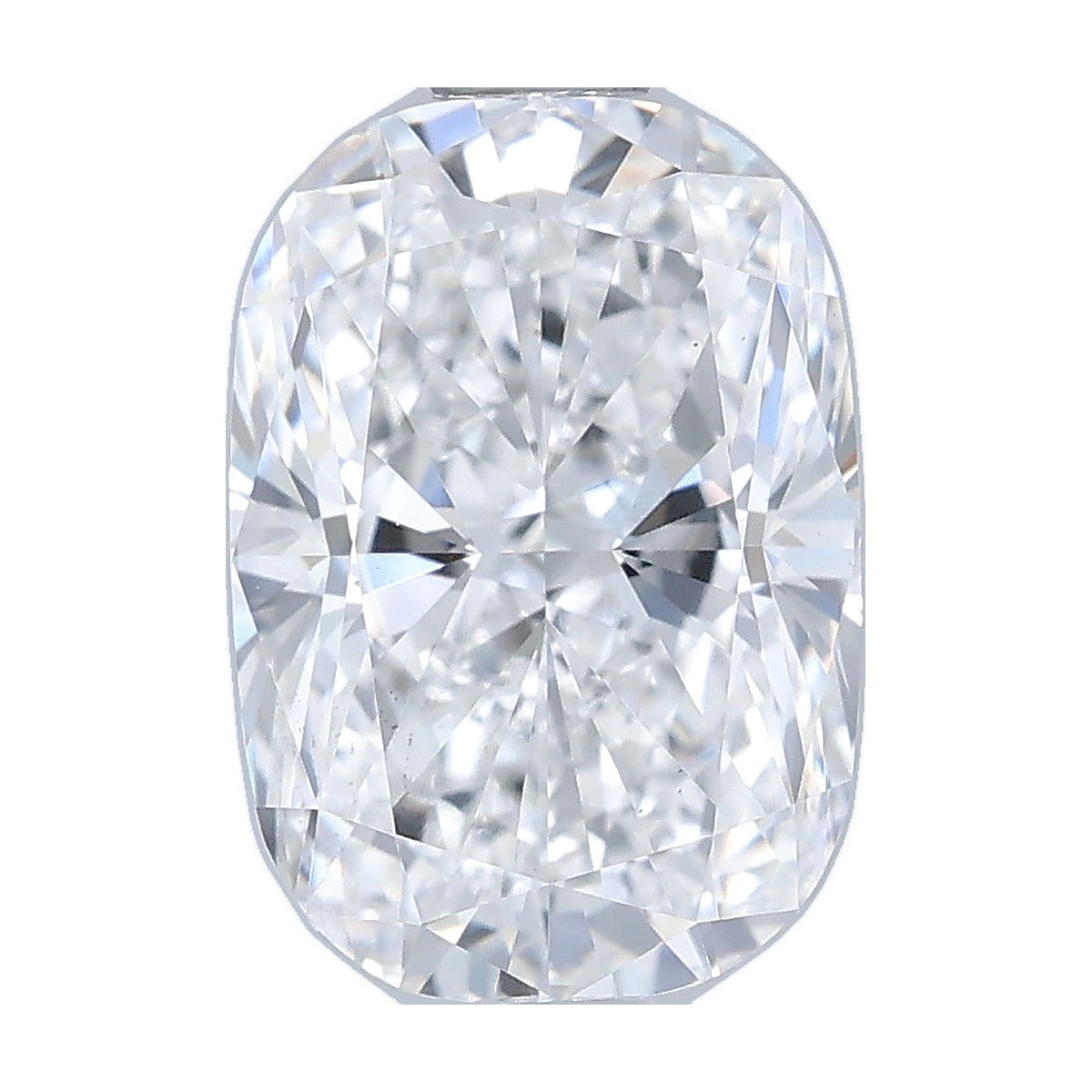 1.76 ct elongated cushion lab-grown diamond, D color, VS2 clarity, IGI certified, still from its 360° video