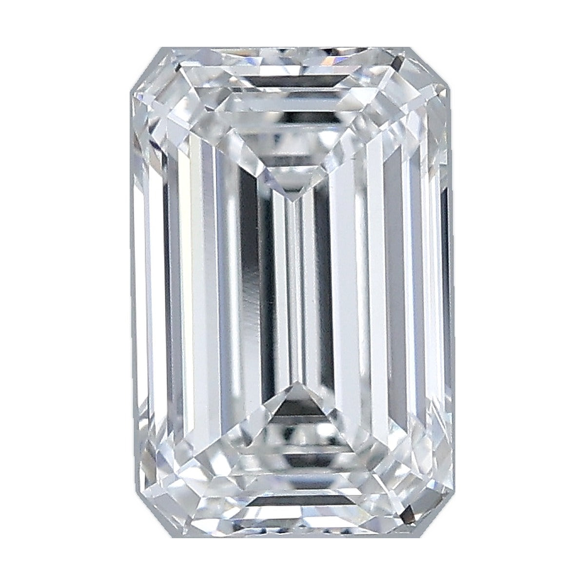 1.76 ct emerald lab-grown diamond, F color, VS1 clarity, IGI certified, still from its 360° video