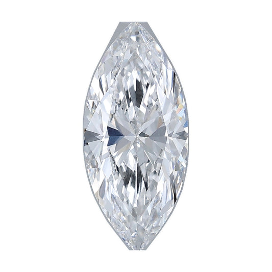 1.76 ct marquise lab-grown diamond, D color, VVS2 clarity, IGI certified, still from its 360° video