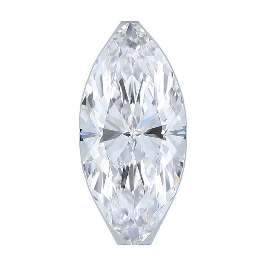 1.76 ct marquise lab-grown diamond, D color, VVS2 clarity, IGI certified, still from its 360° video