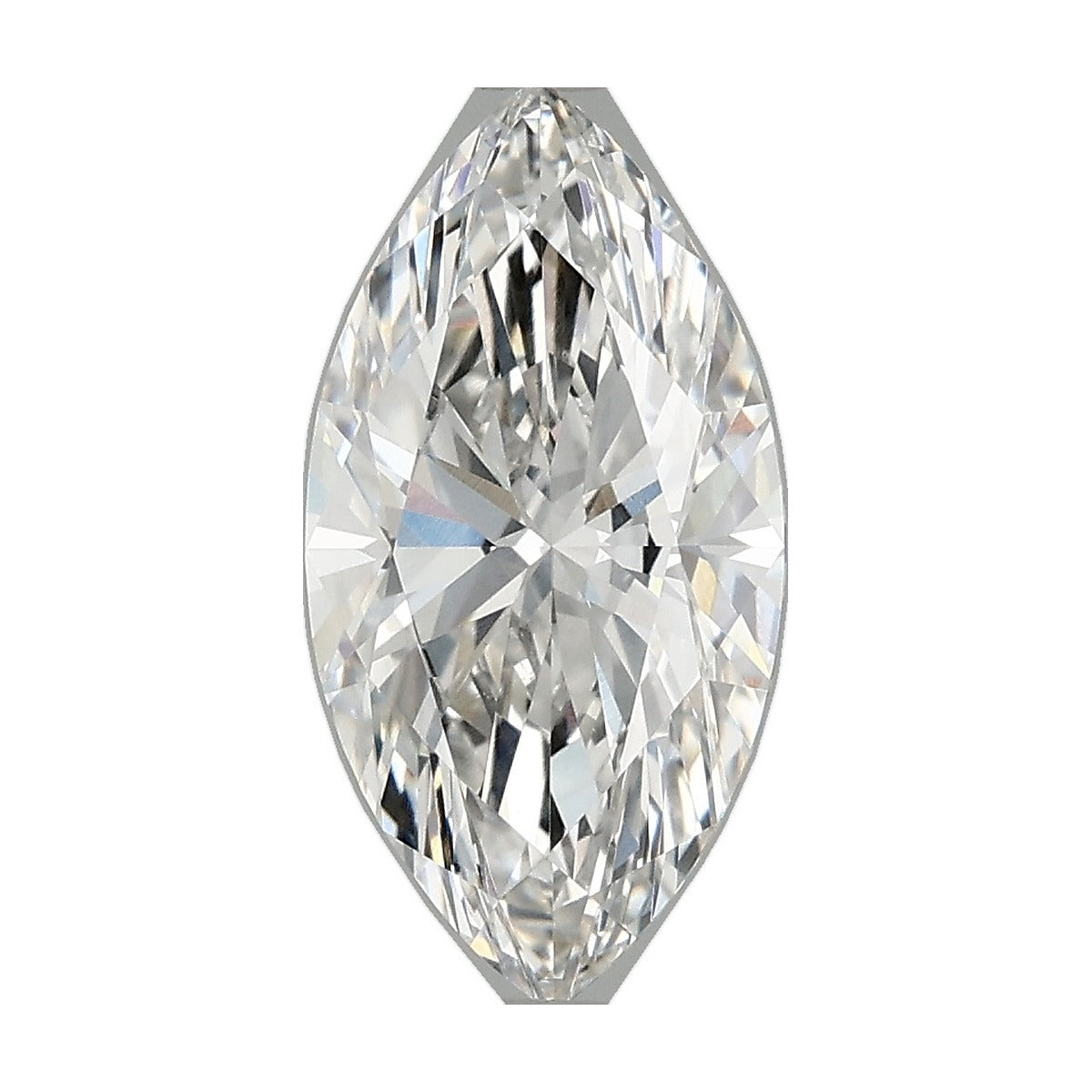 1.76 ct marquise lab-grown diamond, F color, VS1 clarity, IGI certified, still from its 360° video