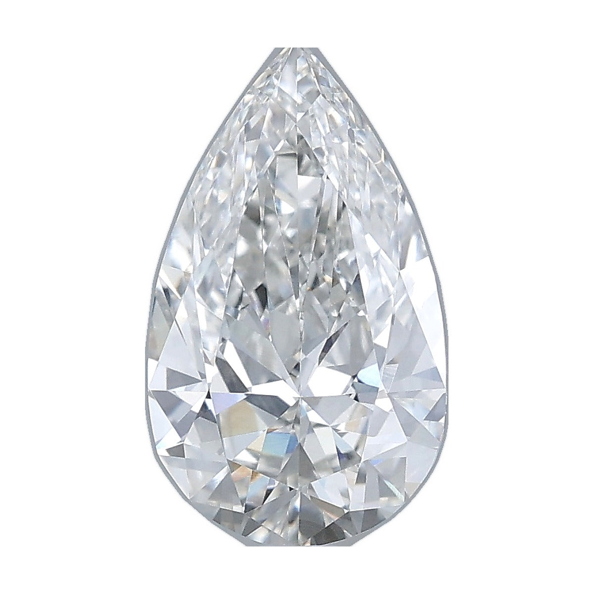 1.77 ct pear lab-grown diamond, G color, VVS1 clarity, IGI certified, still from its 360° video