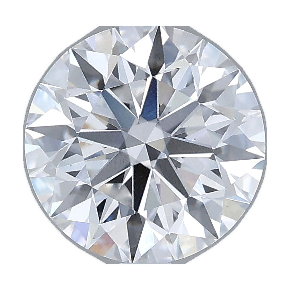 1.77 ct round lab-grown diamond, D color, VS1 clarity, IGI certified, still from its 360° video