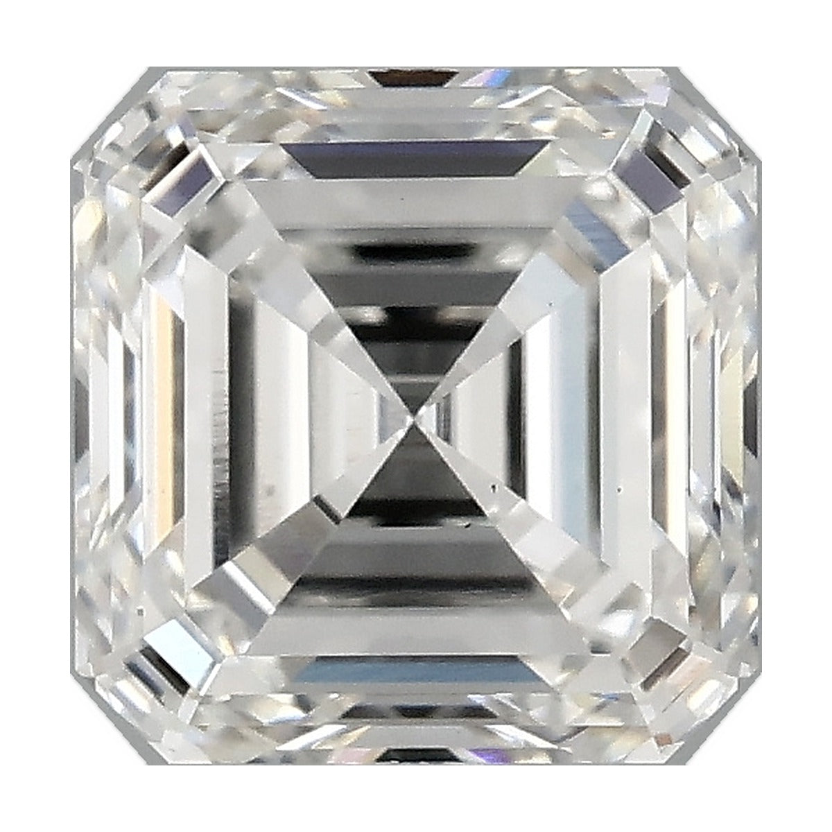 1.78 ct asscher lab-grown diamond, F color, VS1 clarity, IGI certified, still from its 360° video