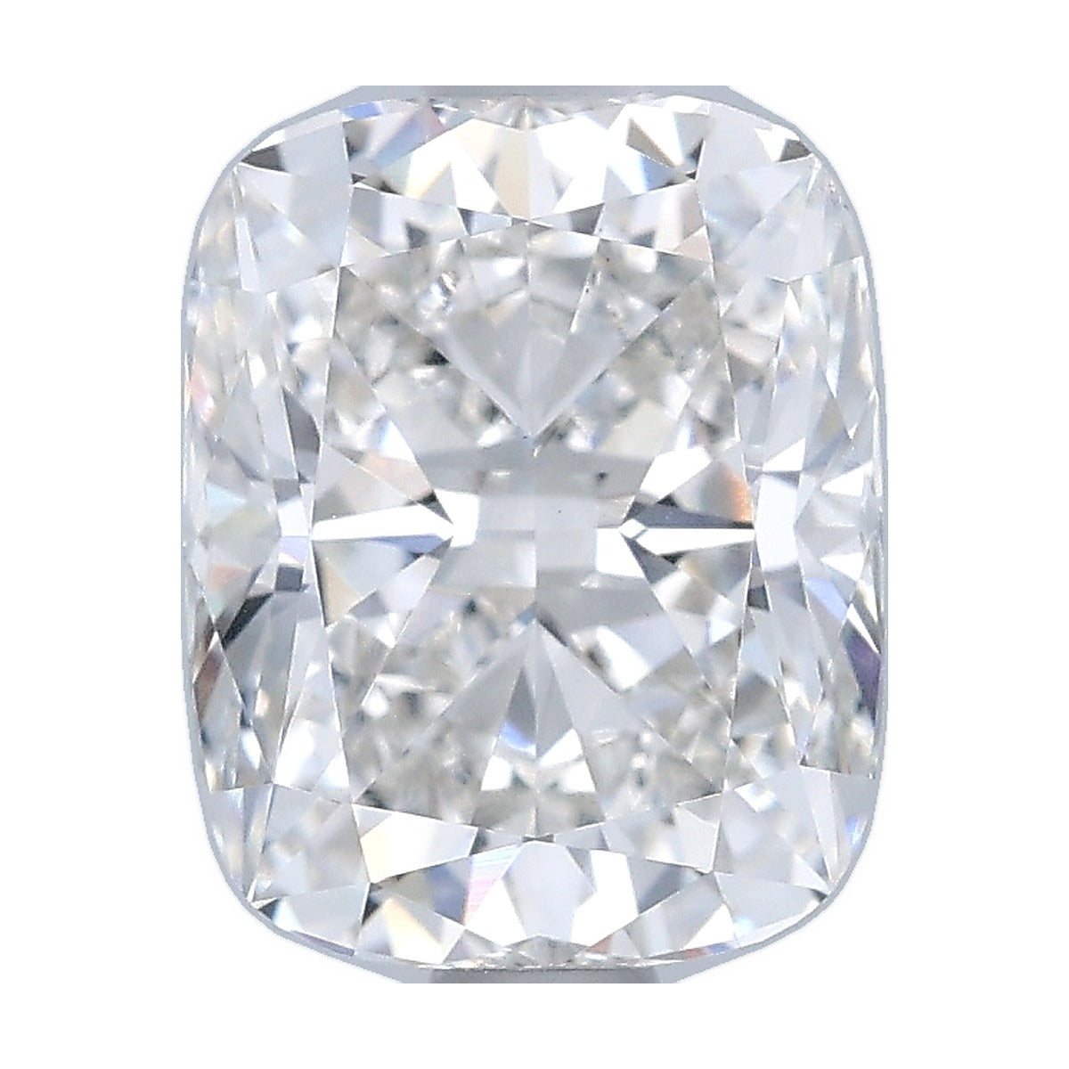 1.78 ct elongated cushion lab-grown diamond, F color, VVS2 clarity, IGI certified, still from its 360° video
