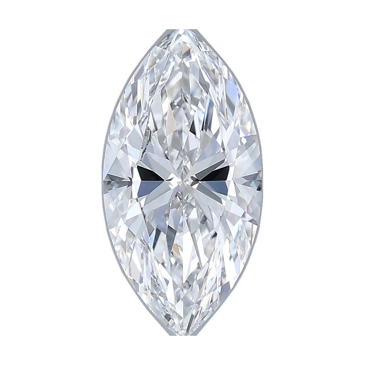 1.78 ct marquise lab-grown diamond, D color, VVS2 clarity, IGI certified, still from its 360° video