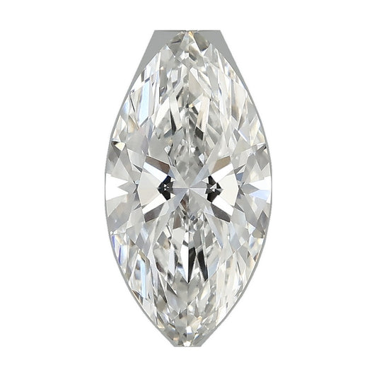 1.78 ct marquise lab-grown diamond, F color, VVS2 clarity, IGI certified, still from its 360° video