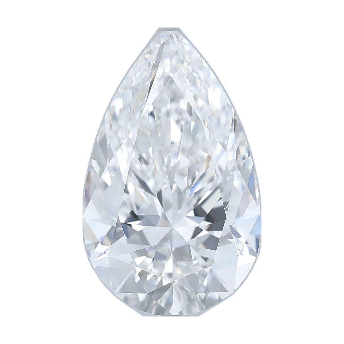 1.78 ct pear lab-grown diamond, E color, VVS2 clarity, IGI certified, still from its 360° video