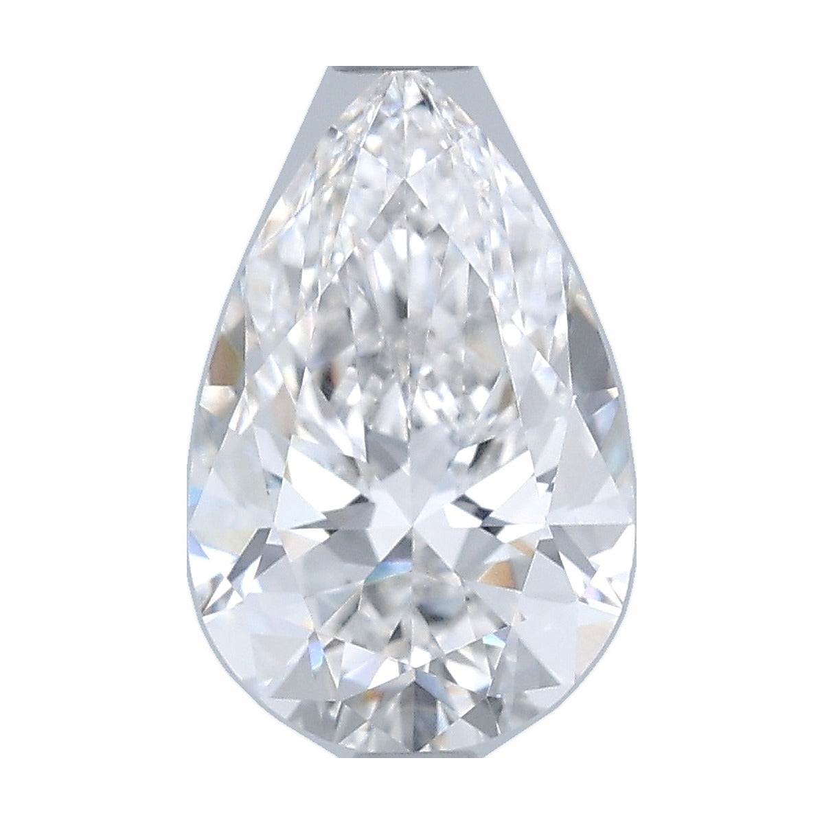 1.78 ct pear lab-grown diamond, F color, VVS2 clarity, IGI certified, still from its 360° video