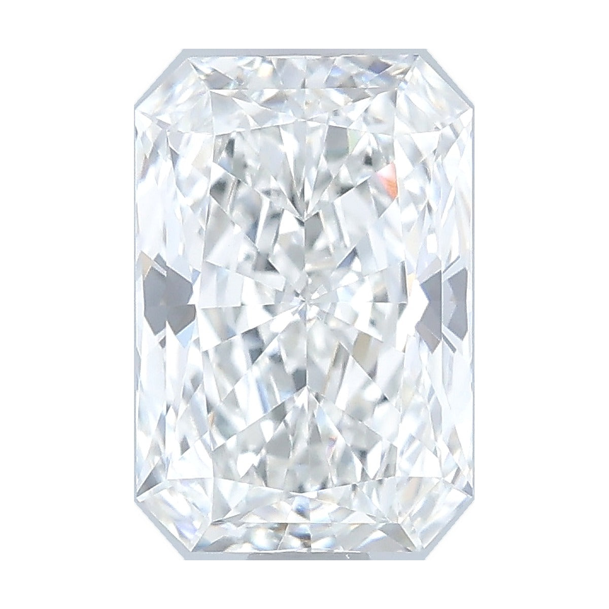 1.78 ct radiant lab-grown diamond, F color, VVS2 clarity, IGI certified, still from its 360° video
